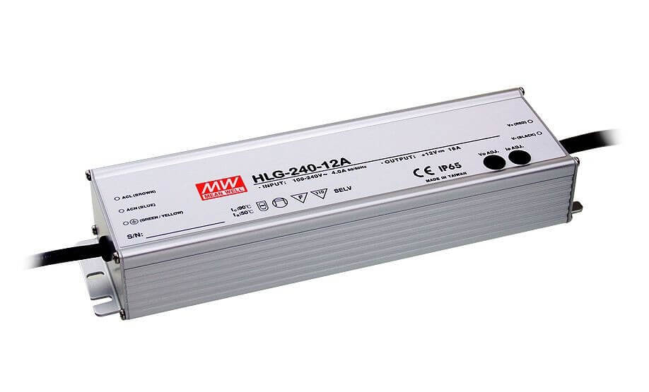 12V Meanwell HLG Series LED Power Supply