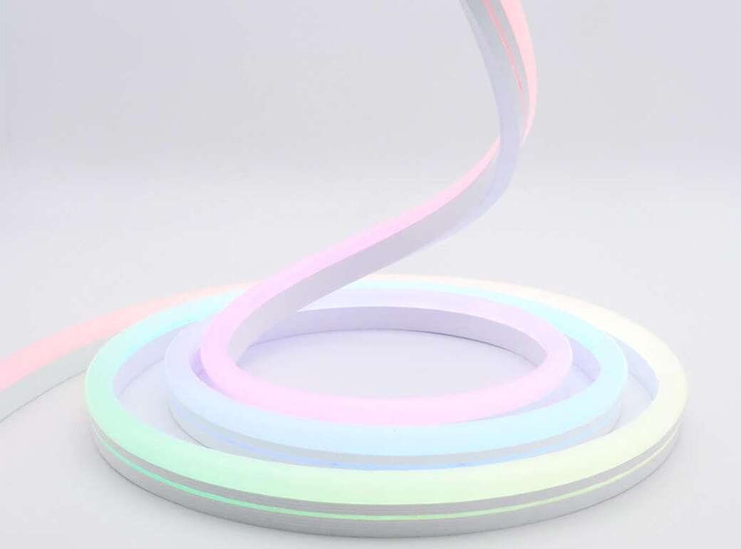 Neon Flex Silicone | RGB / Pixel  9.5 x 22mm