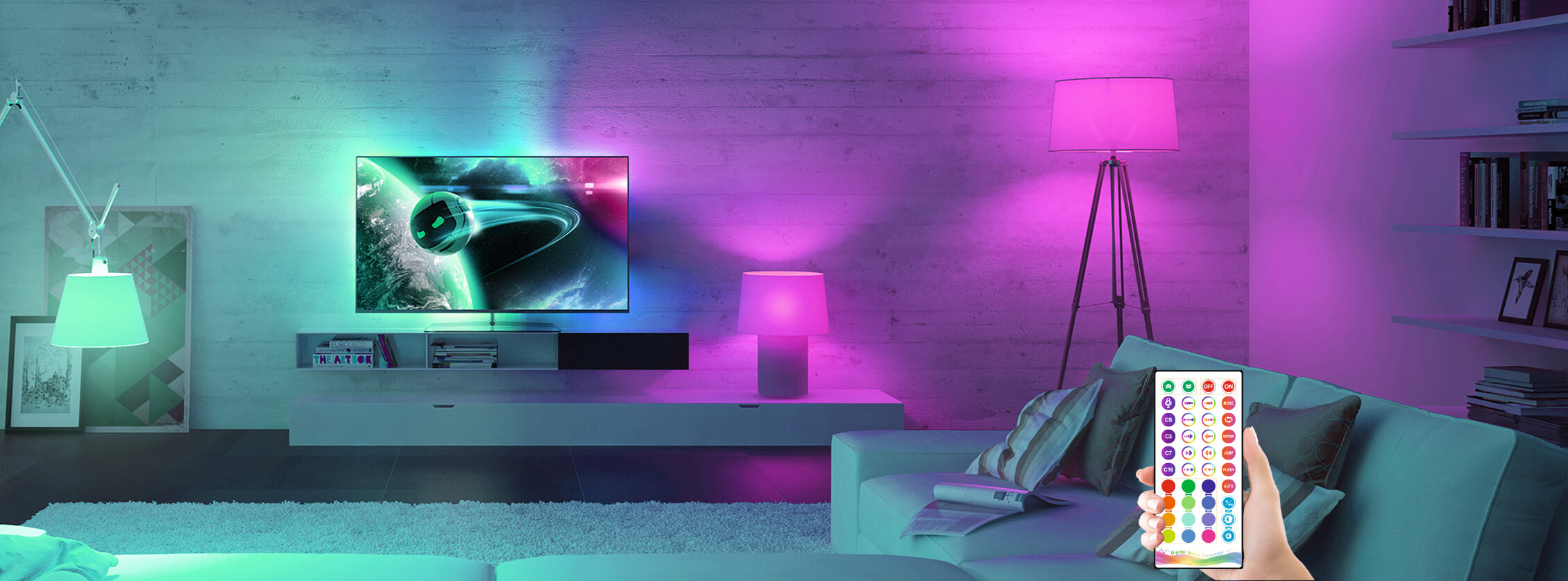 Music Sync LED Strip in Action