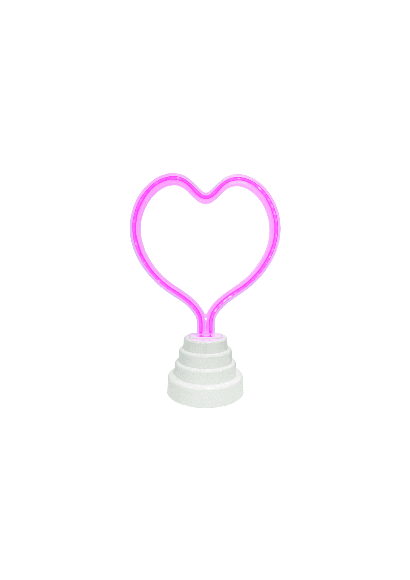 Neon Night Light | Heart Pink