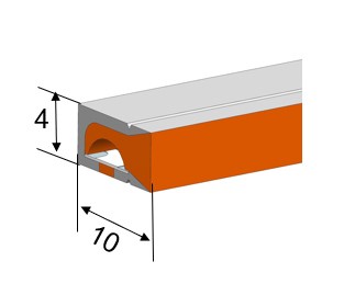 Linear Mini Neon Flex Silicone | 4mm x 10mm